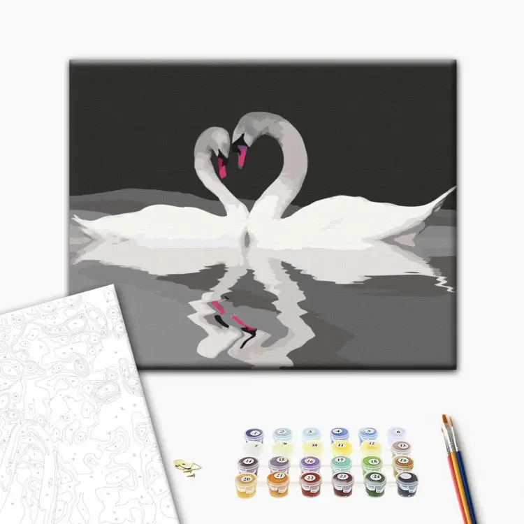 Couple de cygnes