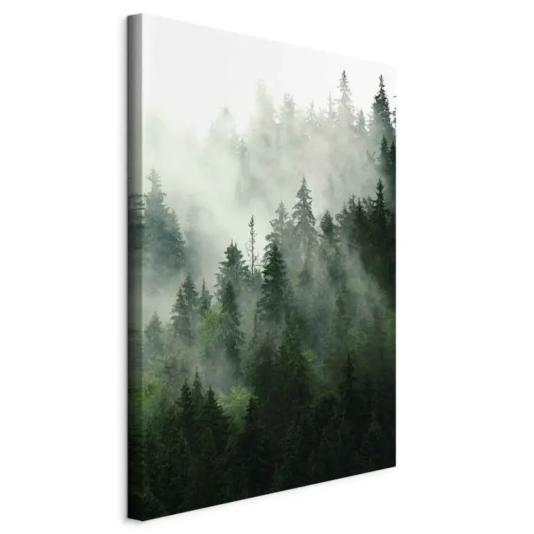 Forêt de conifères vertical
