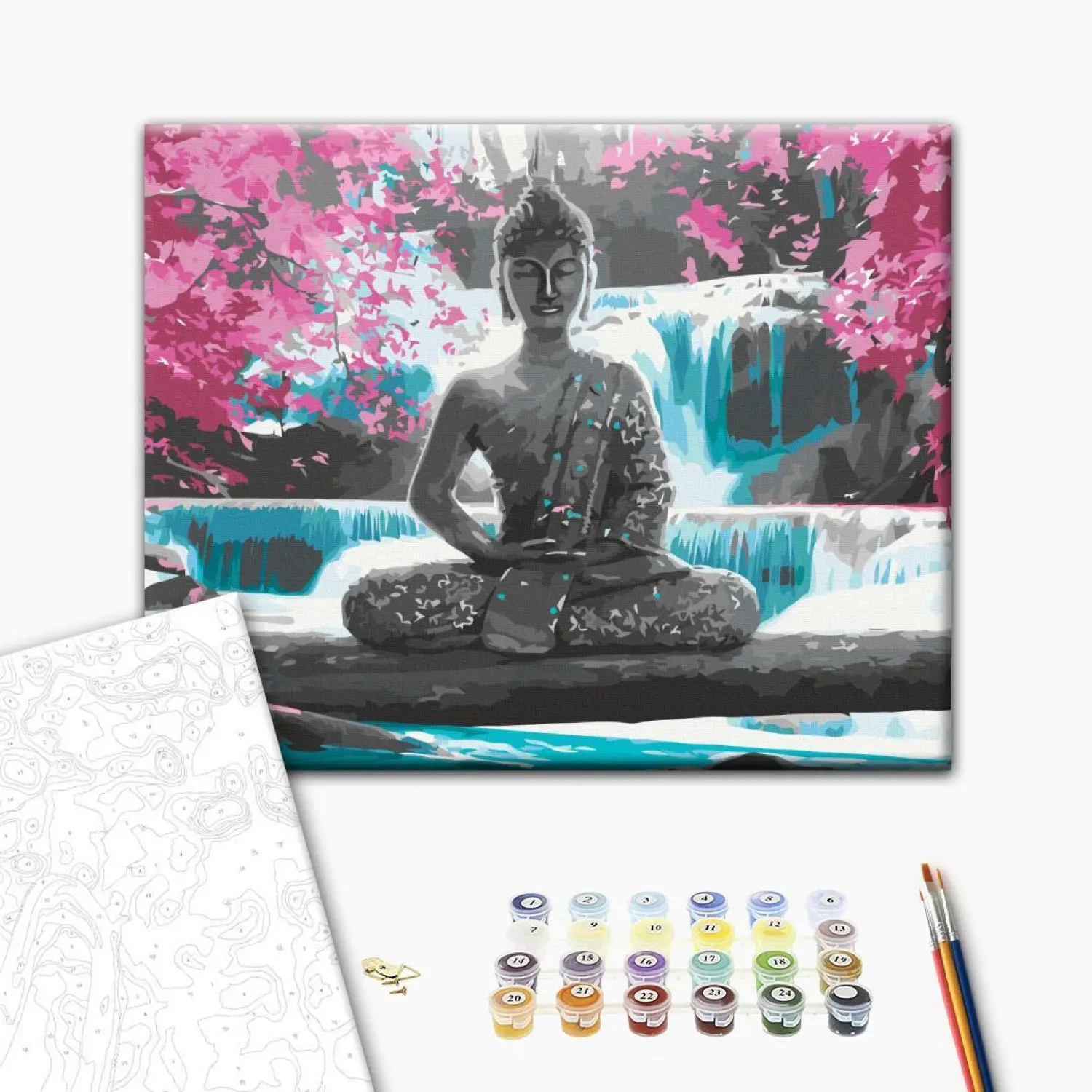 Peinture Par Numéros - Méditation de la montagne