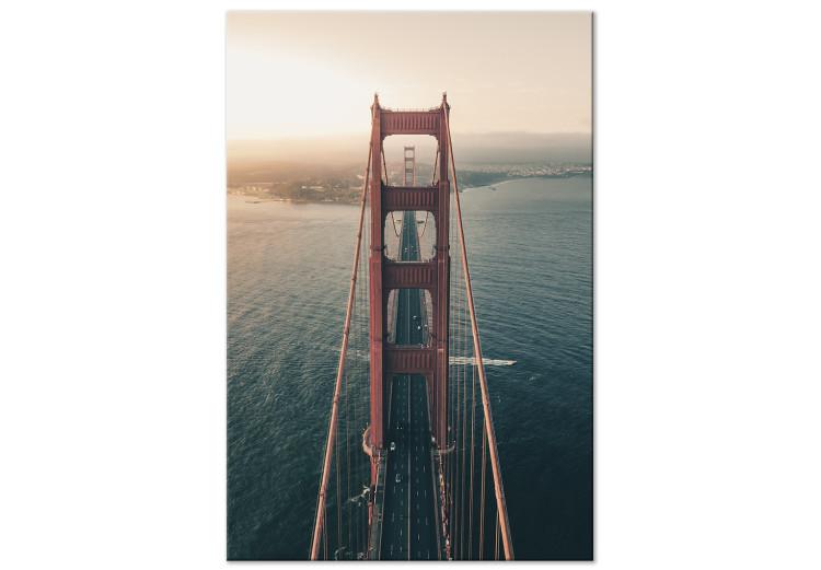 Tableau sur toile Golden Gate Bridge (1 Part) Vertical