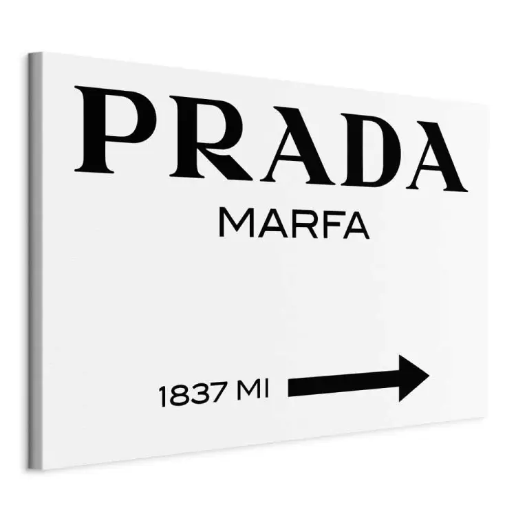 Prada Marfa noir et blanc