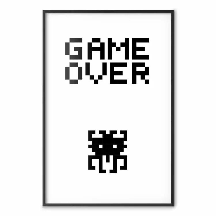 Game Over - Composition Pixels