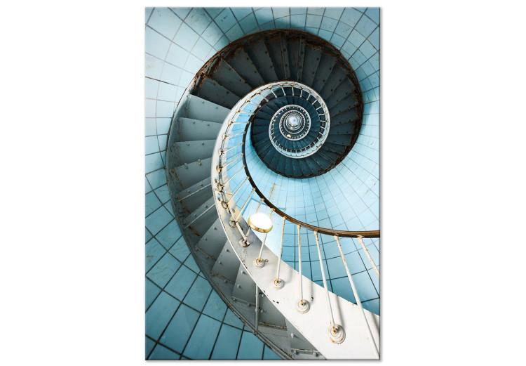 Tableau sur toile Escaliers en spirale (1 partie) - photographie d'architecture