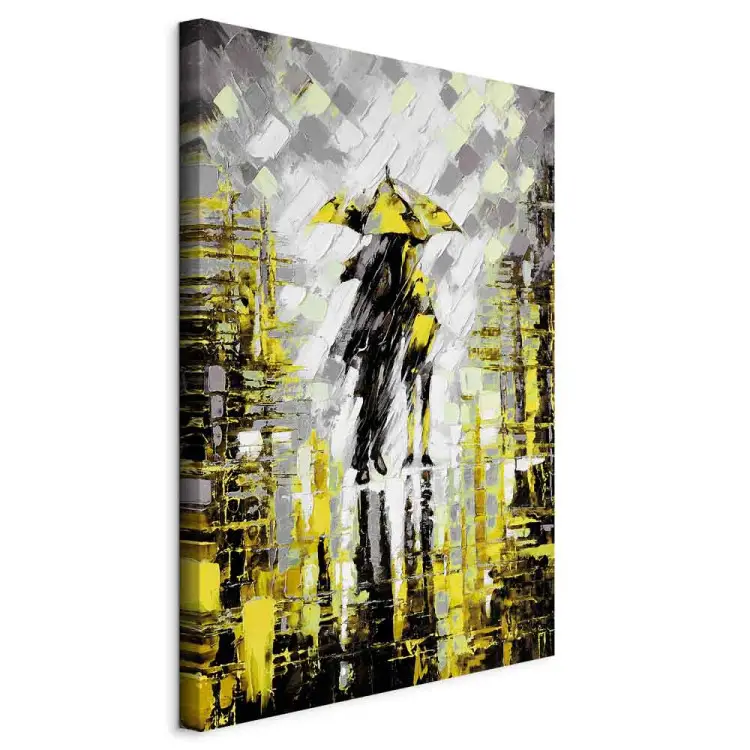 Amoureux en couleur vertical jaune