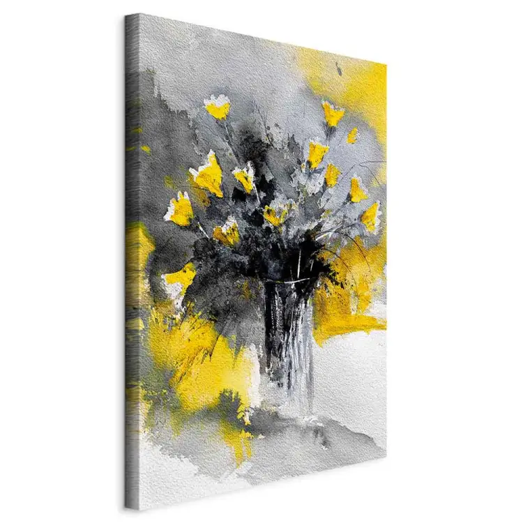Bouquet de couleurs vertical jaune