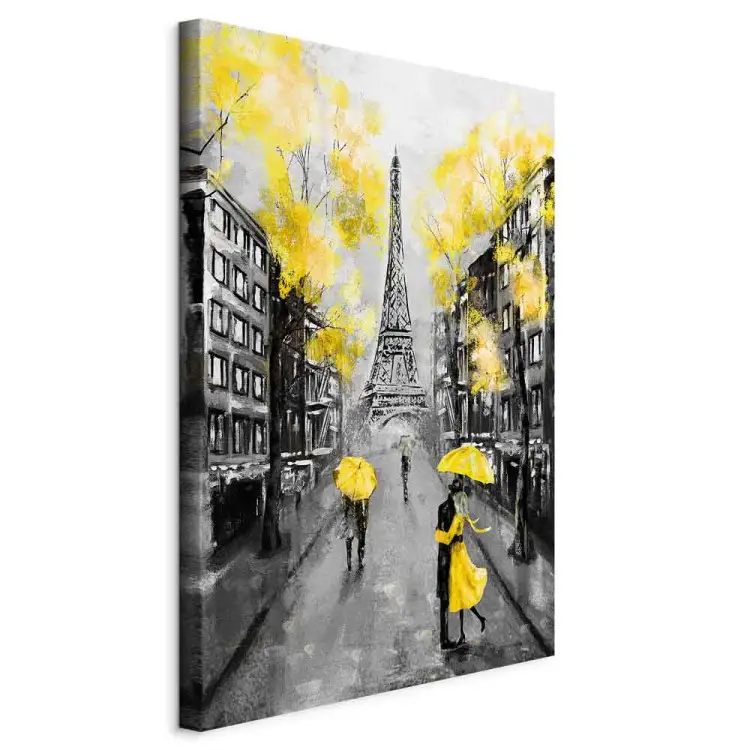 Rendez-vous parisien vertical jaune