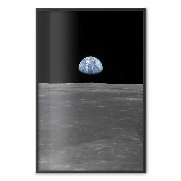 Loin de chez soi - vue lune, Terre, espace