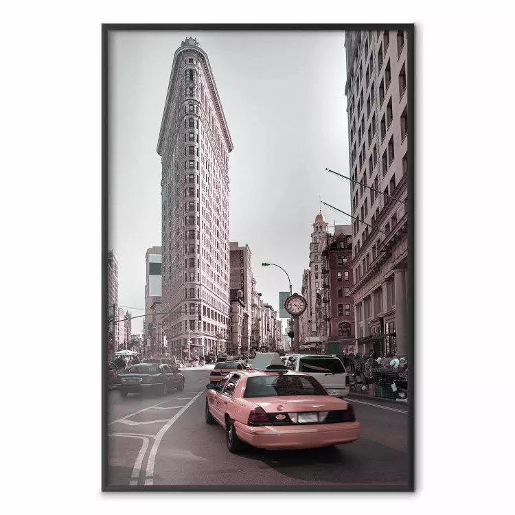 Mouvement urbain - architecture de New York et voitures