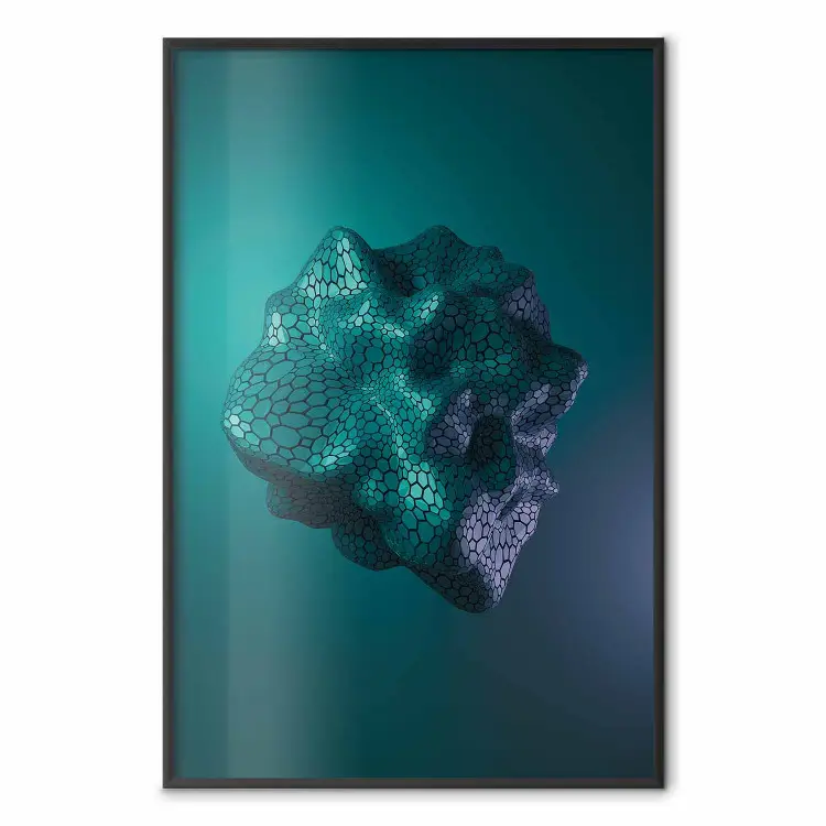 Gamma - figure abstraite bleue