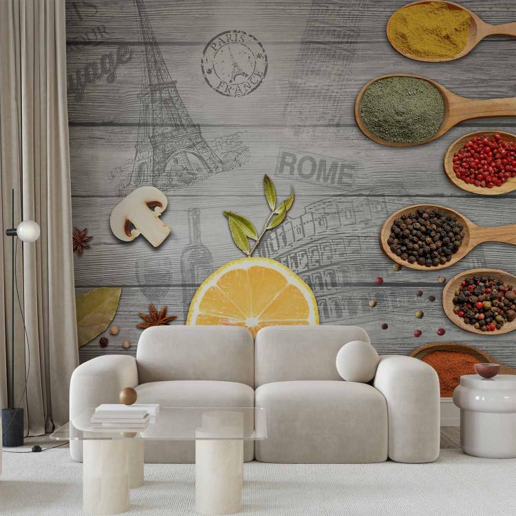 Peinture murale sur toile avec impression de nourriture, tableau d'art,  décoration de Restaurant, café, vin