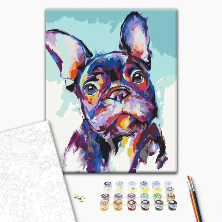 Portrait de bouledogue