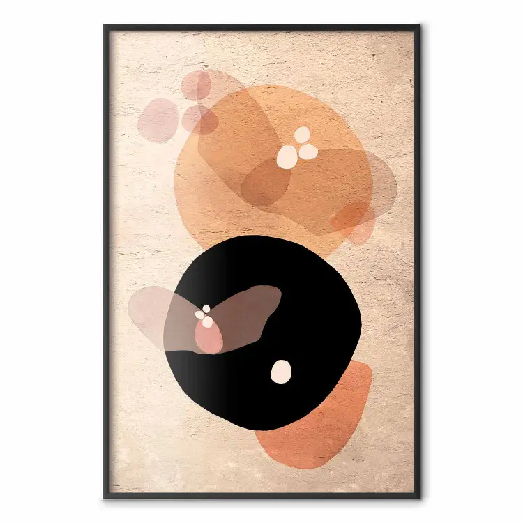 Papillon lunaire - formes abstraites imitant papillons et lune