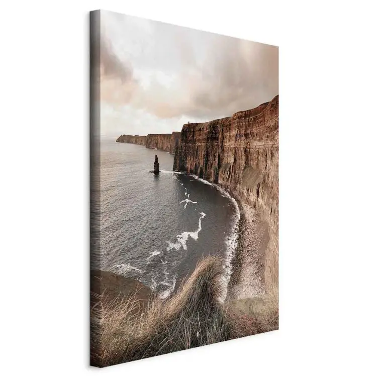 Falaises solitaires vertical - paysage marin