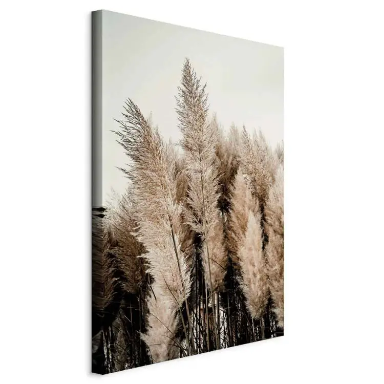 Plume de rêve vertical - paysage forestier automnal