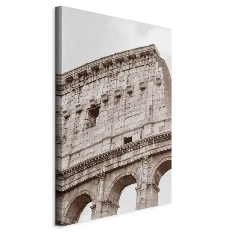 Colisée vertical - architecture de Rome en sépia