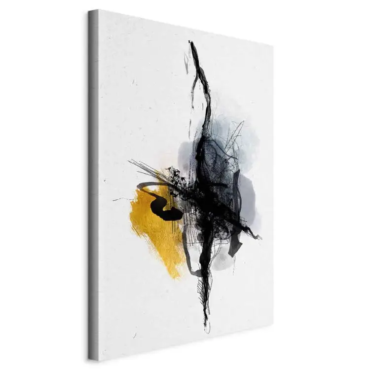 Torrent Agité vertical - Abstraction artistique
