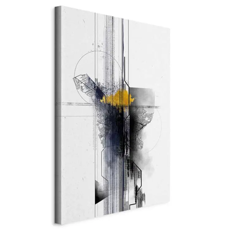 Voyage Sentimental vertical - Abstraction industrielle