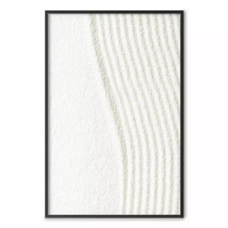Harmonie naturelle - composition de sable formant des vagues