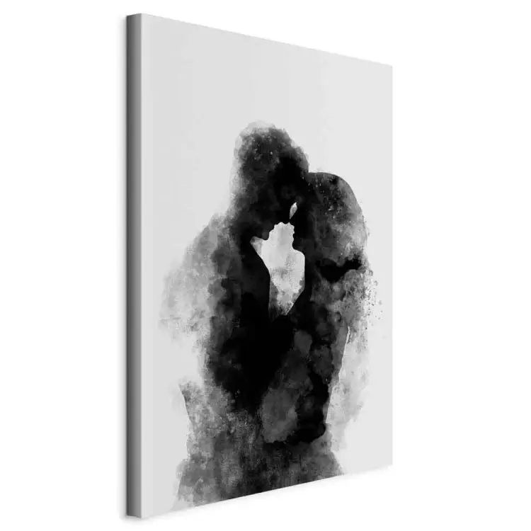 Souvenir d'un Baiser vertical - Personnes abstraites