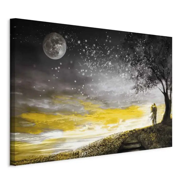 Amour Sans Fin large - Paysage d'un couple romantique