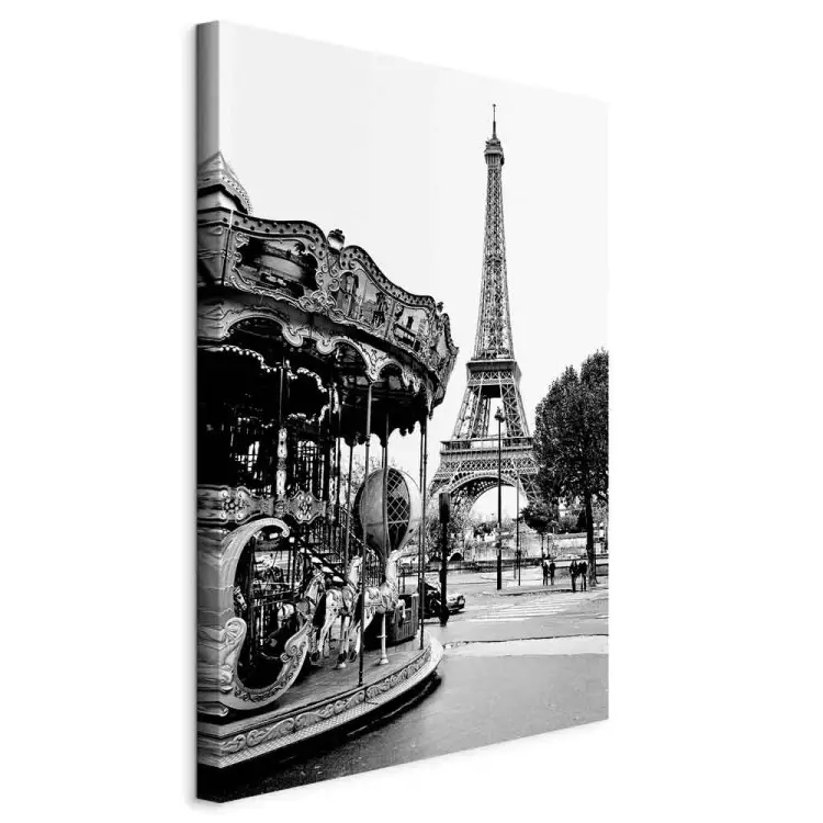Carrousel à la Tour Eiffel - une photo de l'architecture parisienne