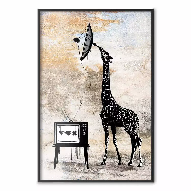 Girafe de télévision