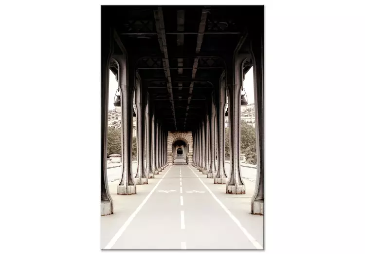 Pont sur la Seine - une photo de Paris en sépia