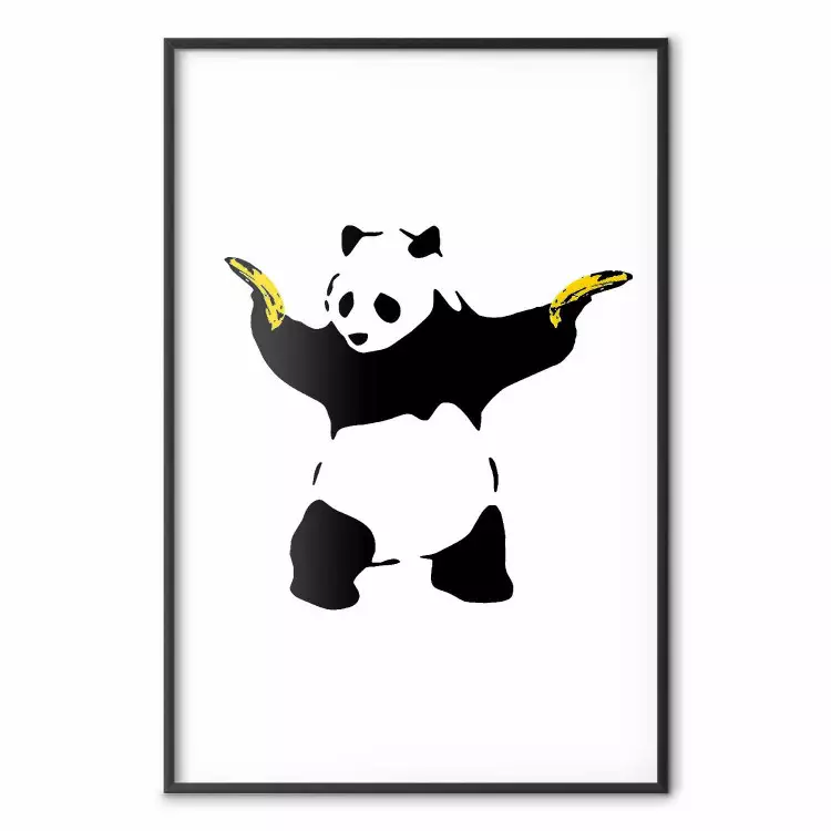 Panda avec des armes à feu