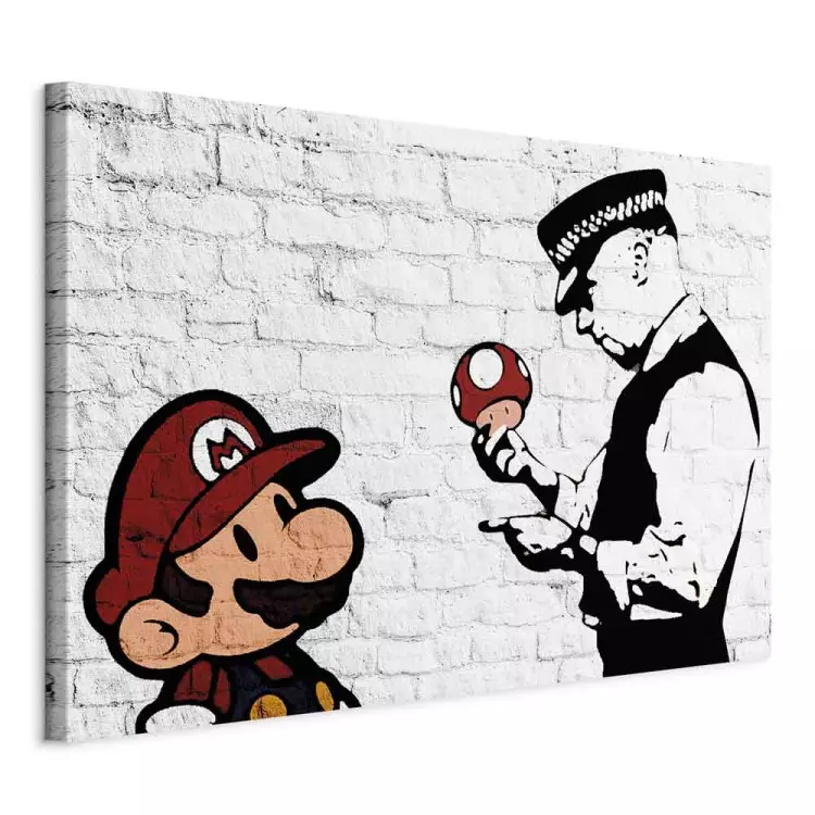 Banksy sur brique