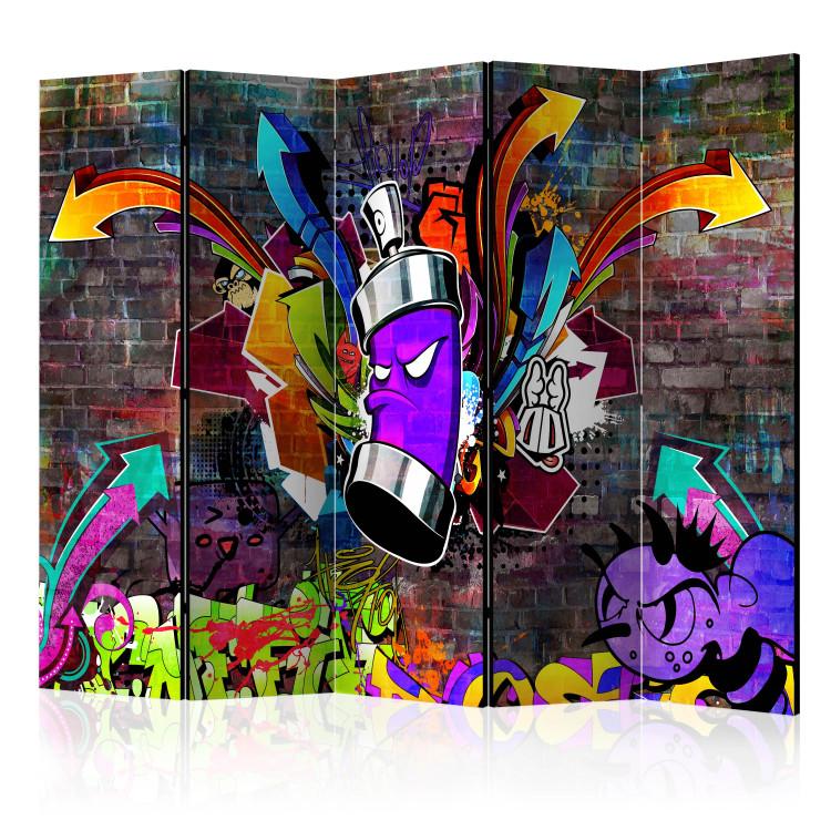 Paravent Graffiti: Colourful attack II [Room Dividers]