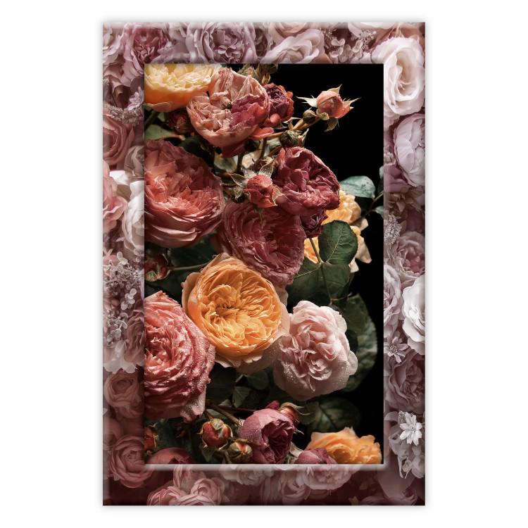 Un poster mural XXL fleurie et rose