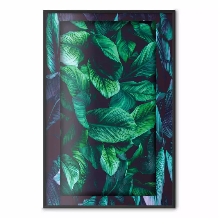 Feuillage vert - motif de feuilles tropicales vertes
