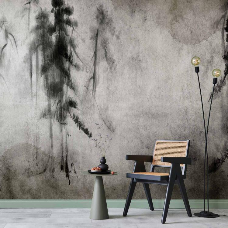 Papier peint arbre, papiers peints arbres, papier peint arbres noir et