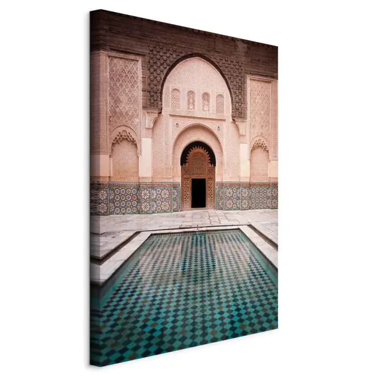 Rafraîchissement bleu vertical - Architecture arabe