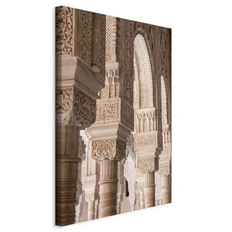 Colonnes dentelles vertical - Architecture urbaine Maroc