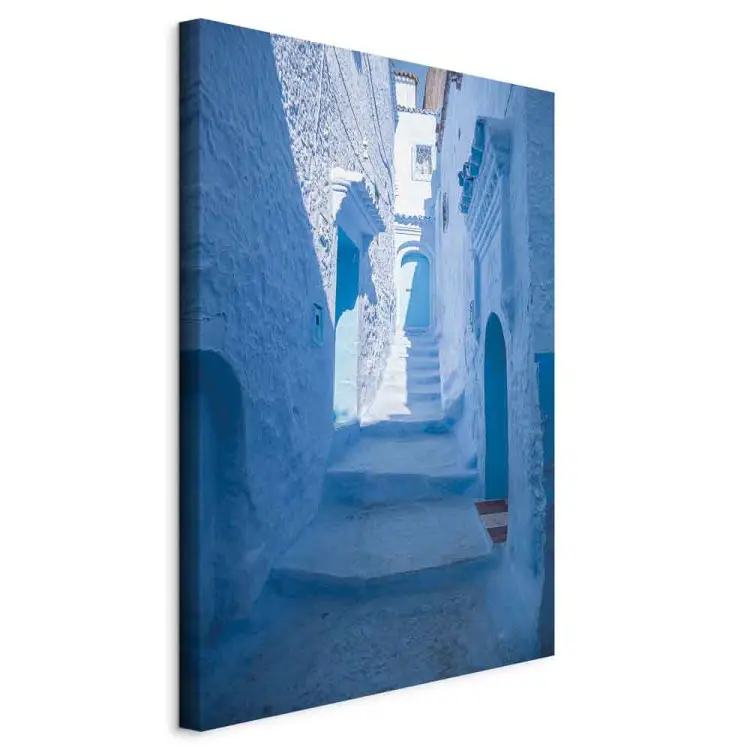 Architecture azur vertical - Escaliers arabes au Maroc