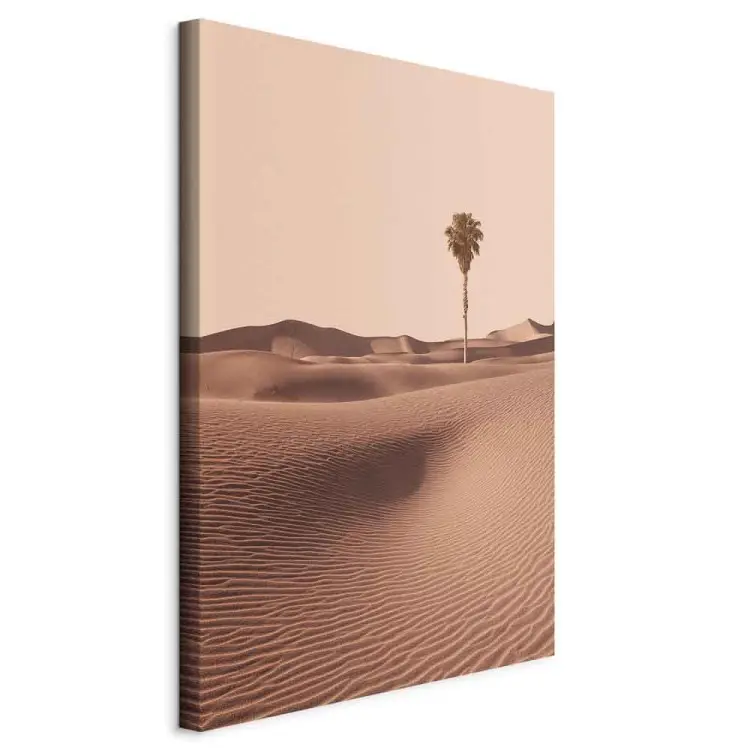 Végétation désertique vertical - Désert arabe au Maroc