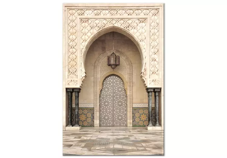 Portes du palais (1 partie) vertical - Architecture de porte marocaine