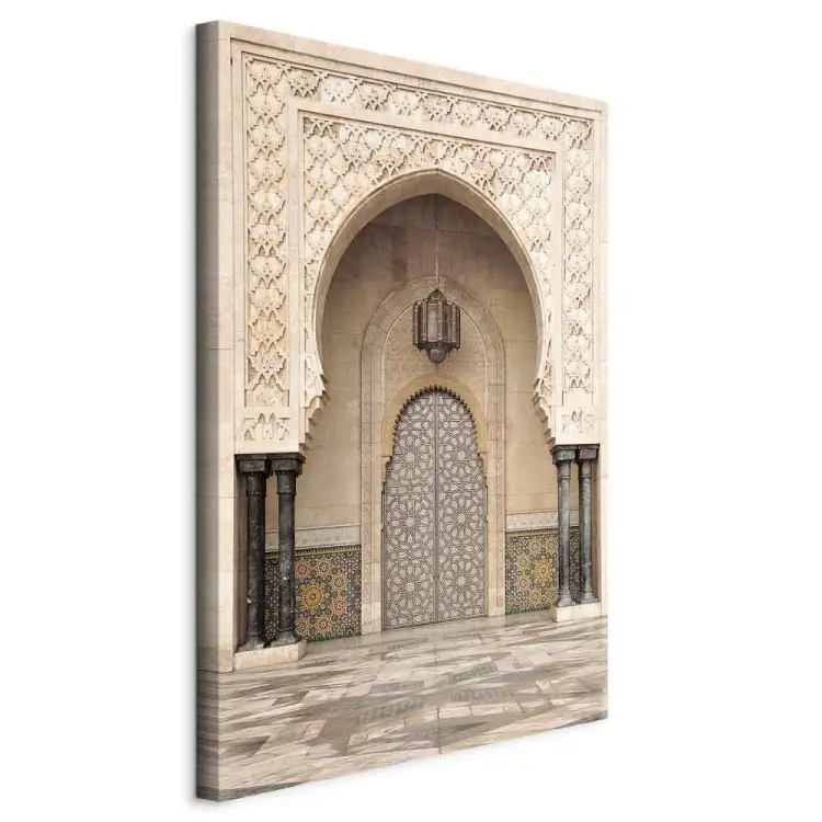 Portes du palais vertical - Architecture de porte marocaine