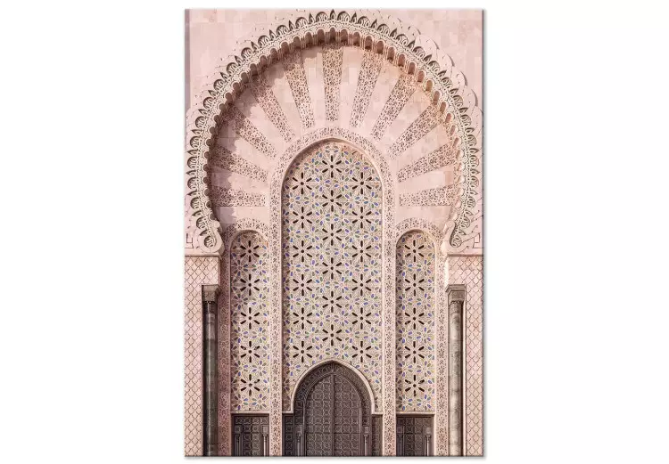 Porte ornée (1 partie) vertical - Architecture à motif arabe