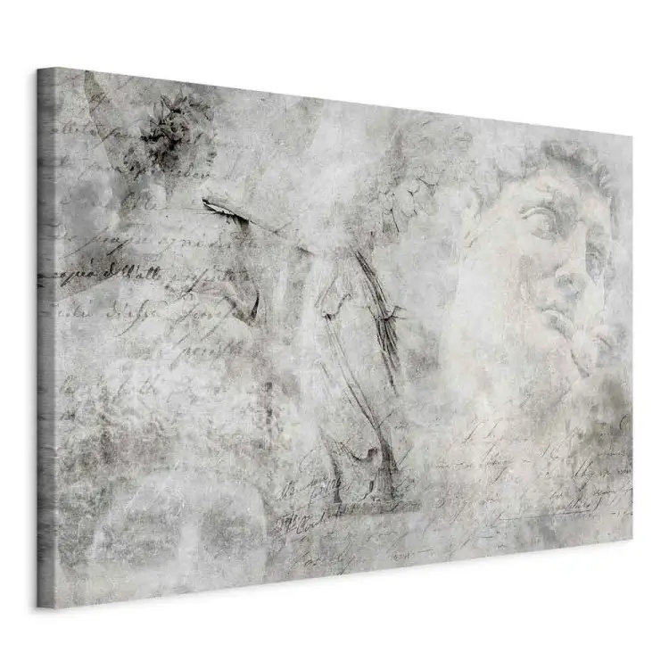 Souvenir de la Renaissance - une abstraction avec des sculptures