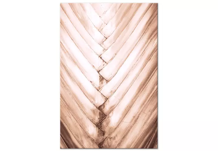 Feuilles minces - une structure d'une feuille de palmier sèche