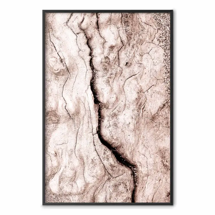 Touche de vent tropical - texture naturelle du bois craquelé
