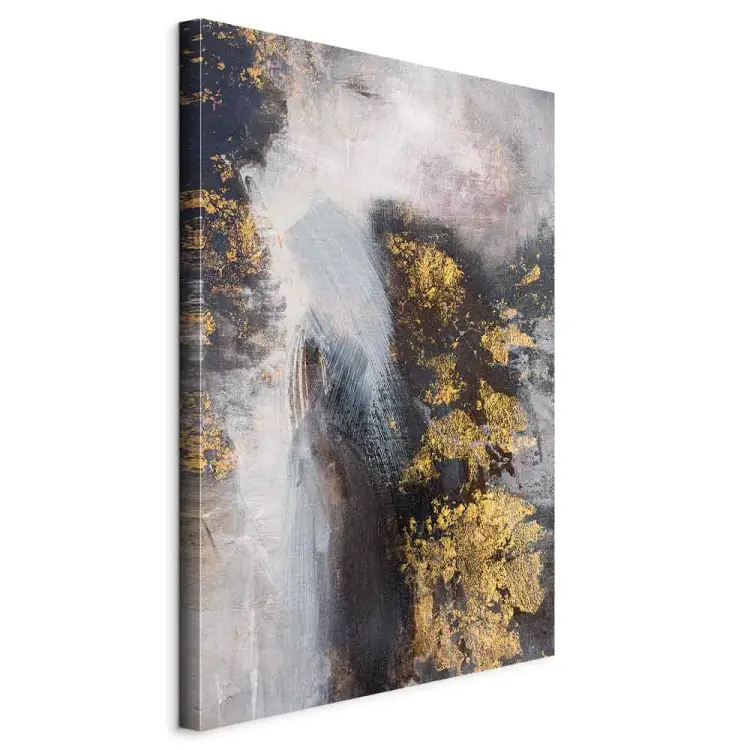 Toison d'or vertical - Texture abstraite moderne
