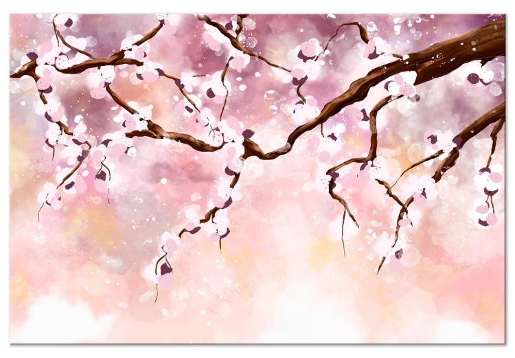 ▷ Superbe tableau d'un cerisier japonais