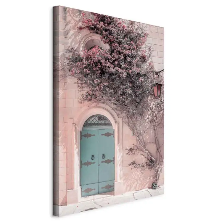 Portes bleues vertical - Architecture en boho