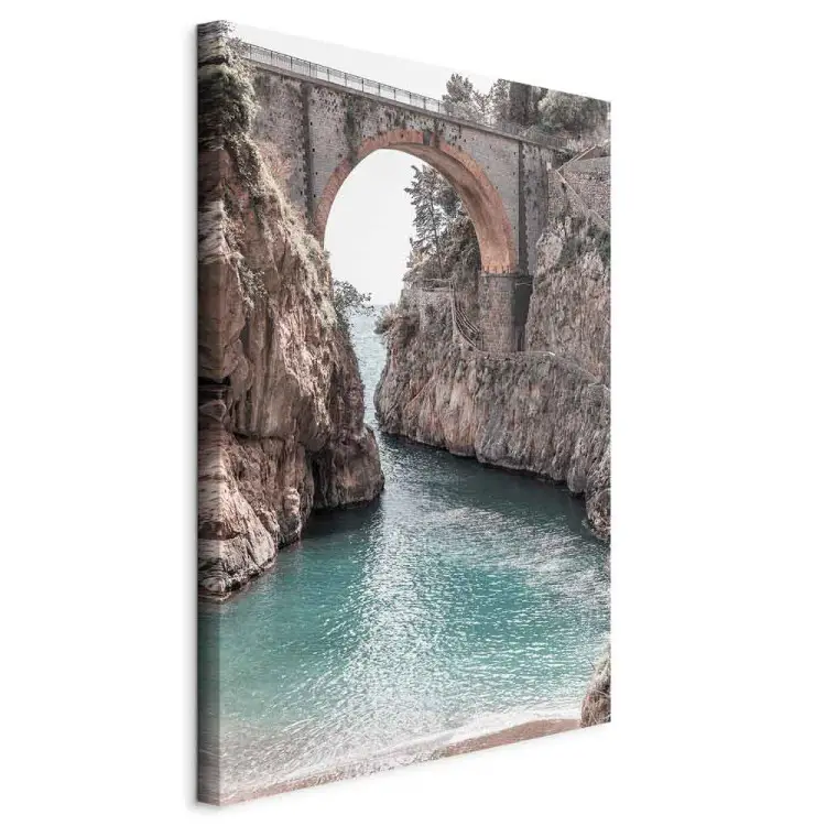 Pont à Positano vertical - Paysage de paysage italien