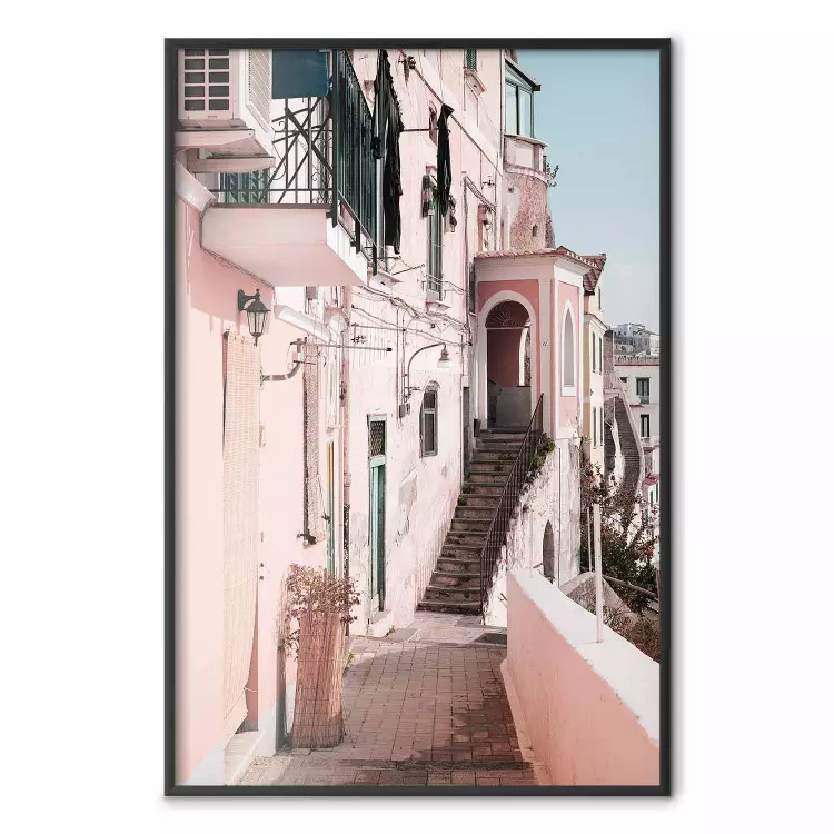 Maison à Amalfi - architecture rose italienne