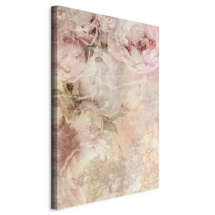 Pivoines d'été - une composition florale dans un style rustique