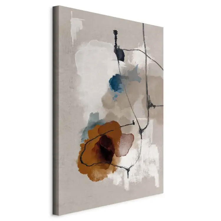 Paysage d'été vertical - Motifs abstraits en style boho